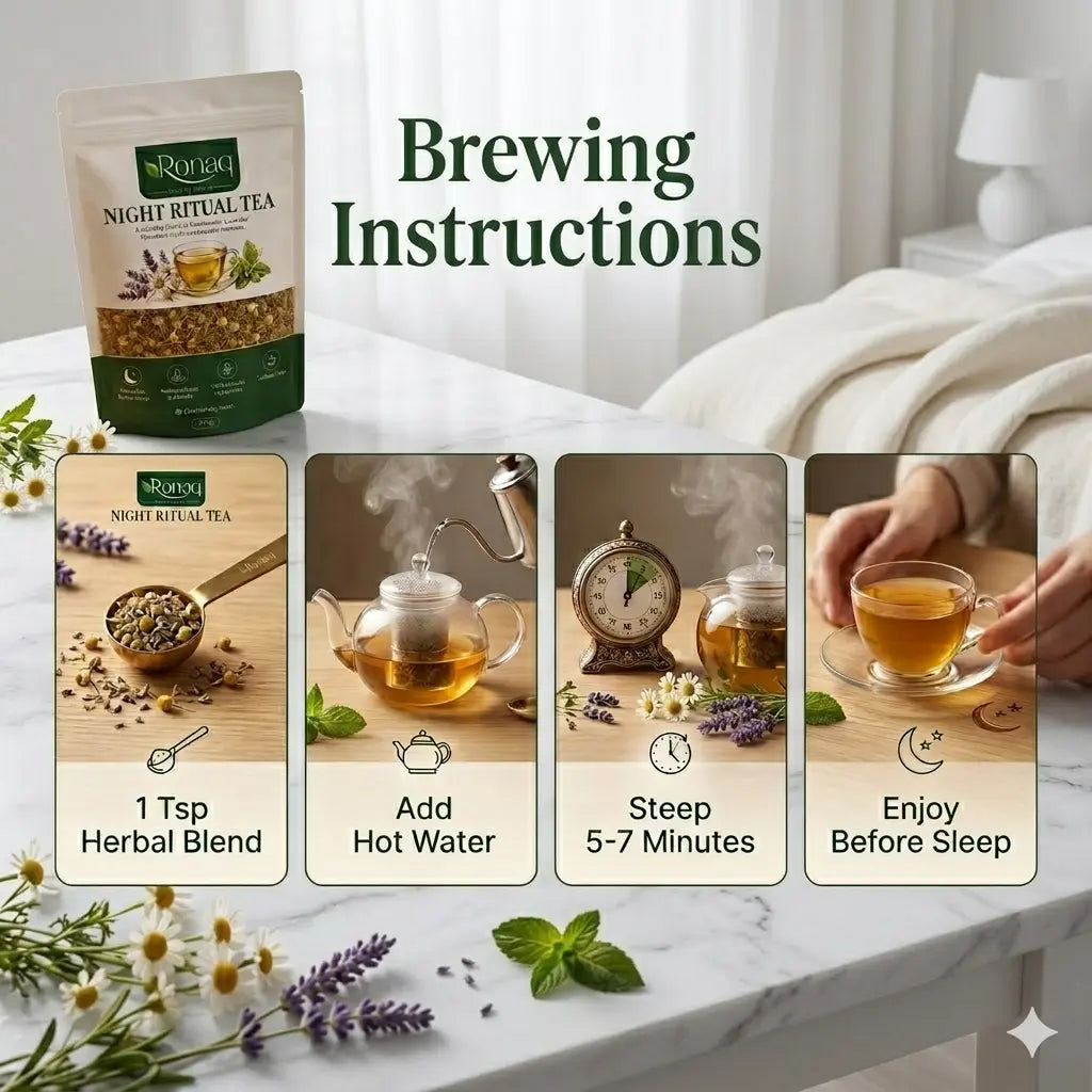 Night Ritual Tea | Best for Batter Sleep & Relaxation