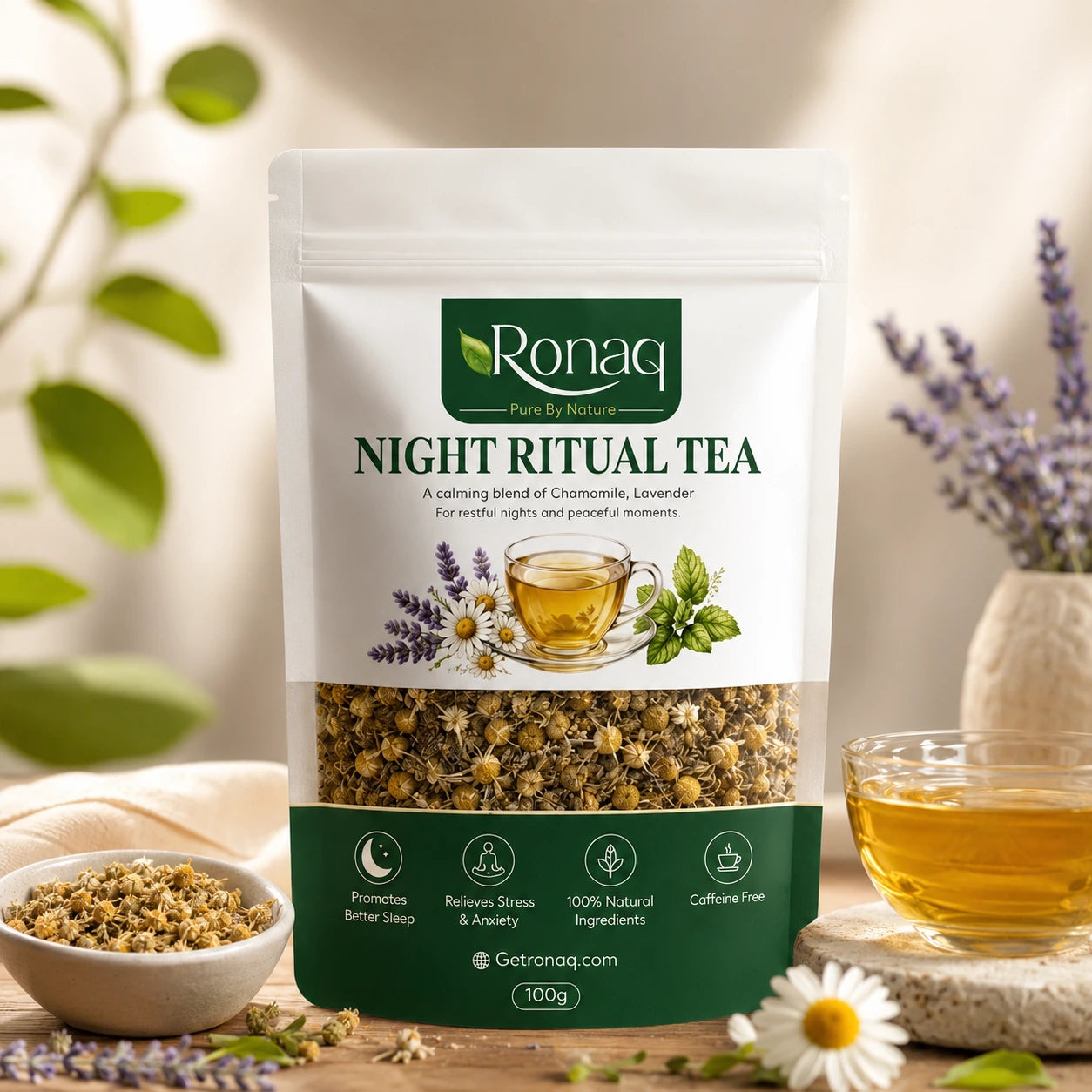 Night Ritual Tea | Best for Batter Sleep & Relaxation