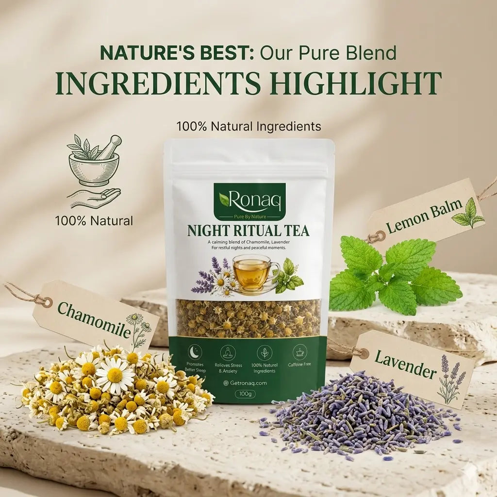 Night Ritual Tea | Best for Batter Sleep & Relaxation